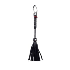 Rouge Mini Flogger (Option: 10 in. Black)