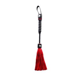 Rouge Mini Flogger (Option: 10 in. Red)