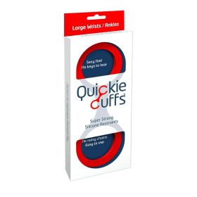 Quickie Cuffs (Option: Large Red)