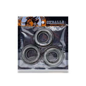 OxBalls Fat Willy 3 Pack  Jumbo Cockrings FLEXtpr (Option: Steel)