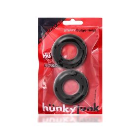 OxBalls Stiffy 2 Pack  Bulge Cockrings Silicone TPR (Option: Tar Ice)