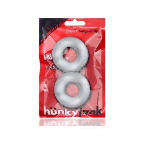 OxBalls Stiffy 2 Pack  Bulge Cockrings Silicone TPR (Option: Clear Ice)