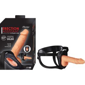 Erection Assistant Hollow Strap On (Option: 9.5 in. White)