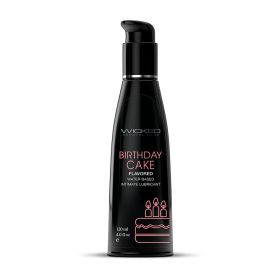 Wicked Aqua Birthday Cake Water Based Lubricant (Option: 4 oz.)