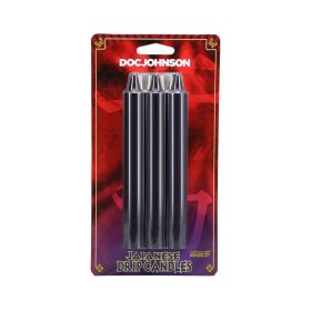 Japanese Drip Candles 3 Pack (Option: Black)