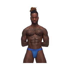 Male Power Sexagon Strappy Ring Jock (Option: Royal L/XL)