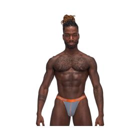 Male Power Casanova Uplift Thong (Option: Gray L/XL)