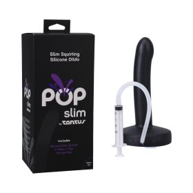 Tantus POP Slim Squirting Dildo (Option: Midnight)