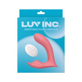 Luv Inc Pv71 Insertable Panty Vibrator (Option: Coral)