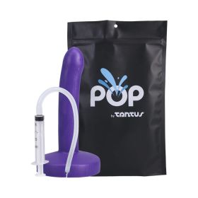 Tantus POP Slim Squirting Dildo (Option: Indiglow (Bag))
