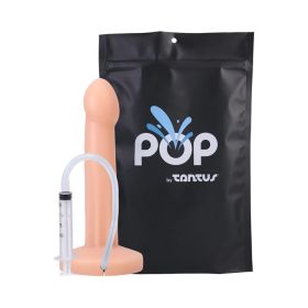 Tantus POP Squirting Dildo (Option: Cream (Bag))
