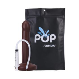 Tantus POP Squirting Dildo (Option: Espresso (Bag))