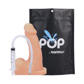 Tantus POP n'' Play Squirting Packer (Option: Cream (Bag))