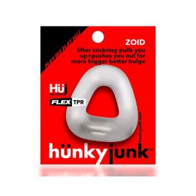 Hunkyjunk Zoid Trapezoid Lifter Cockring (Option: Clear Ice)