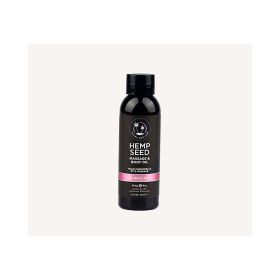 Earthly Body Hemp Seed Massage & Body Oil Zen Berry Rose (Option: 2 oz.)