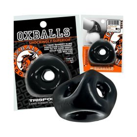 Oxballs Tri Sport XL Thicker 3 Ring Sling (Option: Black)