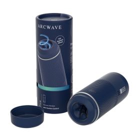 Arcwave Pow Silicone Stroker with Suction Control (Option: Blue)