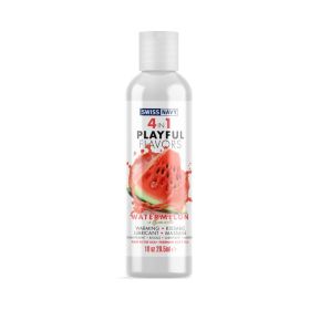 Swiss Navy 4 in 1 Playful Flavors Watermelon (Option: 1 oz.)