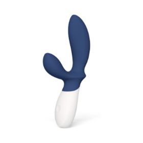Lelo Loki Wave 2 Rechargeable Silicone Dual Stimulation Prostate Vibrator (Option: Base Blue)