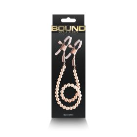 Bound Nipple Clamps DC1 (Option: Rose Gold)