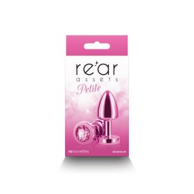 Rear Assets Petite Metal Anal Plug (Option: Pink)