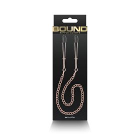 Bound Nipple Clamps DC3 (Option: Rose Gold)