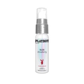 Playboy Slick Flavored Water Based Lubricant Strawberry (Option: 2 oz.)