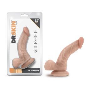 Dr. Skin Dr. Stephen 6.5 in. Dildo with Balls (Option: Beige)