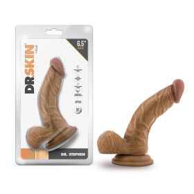 Dr. Skin Dr. Stephen 6.5 in. Dildo with Balls (Option: Tan)