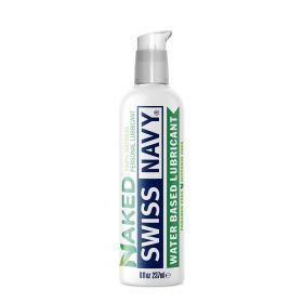 Swiss Navy Natural Lubricant (Option: 8 oz.)
