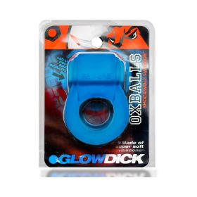 OxBalls Glowdick Cockring With Led (Option: Blue Ice)