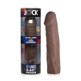 Jock Extra Long Penis Extension Sleeve (Option: 1.5 in. Dark)