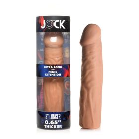 Jock Extra Long Penis Extension Sleeve (Option: 3 in. Medium)