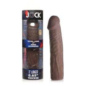 Jock Extra Long Penis Extension Sleeve (Option: 3 in. Dark)