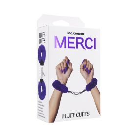 Merci Fluff Cuffs (Option: Violet)