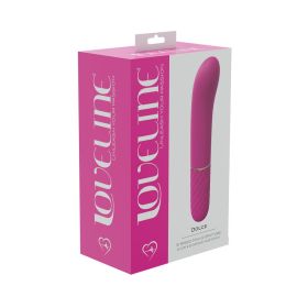 LoveLine Dolce 10 Speed Mini G Spot Vibe Silicone Rechargeable Waterproof (Option: Pink)