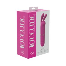 LoveLine Dona 10 Speed Vibrating Mini Rabbit Silicone Rechargeable Waterproof (Option: Pink)