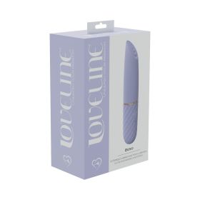 LoveLine Beso 10 Speed Vibrating Mini Lipstick Silicone Rechargeable Waterproof (Option: Lavender)