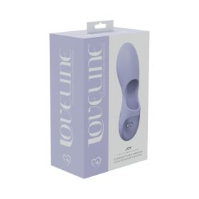 LoveLine Joy 10 Speed Finger Vibe Silicone Rechargeable Waterproof (Option: Lavender)