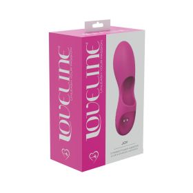 LoveLine Joy 10 Speed Finger Vibe Silicone Rechargeable Waterproof (Option: Pink)