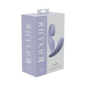 LoveLine Bliss 10 Speed Dual Motor Vibe Sealed Silicone Rechargeable Submersible (Option: Lavender)