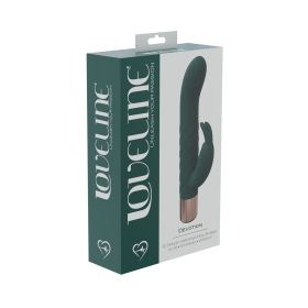 LoveLine Devotion 10 Speed Mini Rabbit Silicone Rechargeable Waterproof (Option: Forest Green)