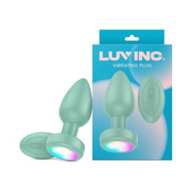 Luv Inc Pr17: Vibrating Plug with Remote (Option: Green)