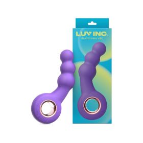 Luv Inc Br15: Beaded Ring Vibe (Option: Purple)