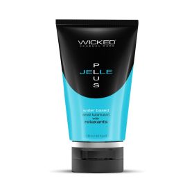 Wicked Jelle Plus Anal Lubricant with Relaxants (Option: 4 oz.)