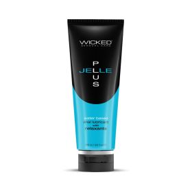 Wicked Jelle Plus Anal Lubricant with Relaxants (Option: 8 oz.)