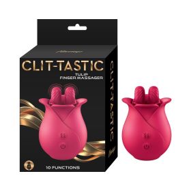 Clit (Option: Tastic Tulip Finger Massager Red)