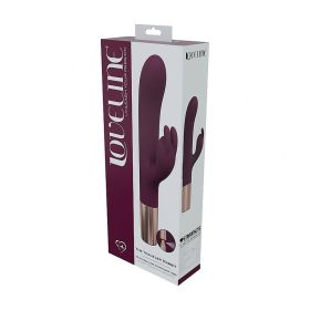 LoveLine Traveler Rabbit Silicone Rechargeable Splashproof (Option: Burgundy)
