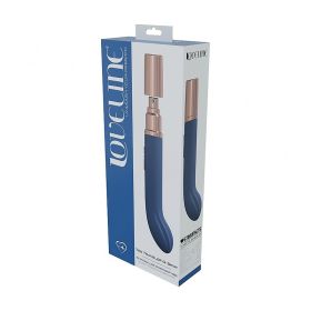LoveLine Traveler G Spot Silicone Rechargeable Splashproof (Option: Blue/Grey)