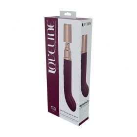 LoveLine Traveler G Spot Silicone Rechargeable Splashproof (Option: Burgundy)